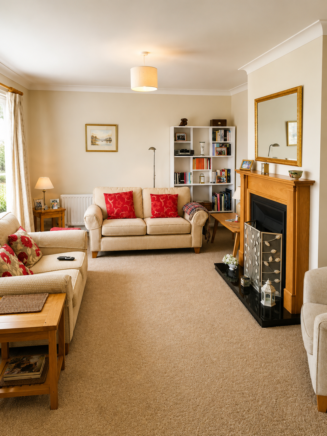 Lounge decorated in Newtownards