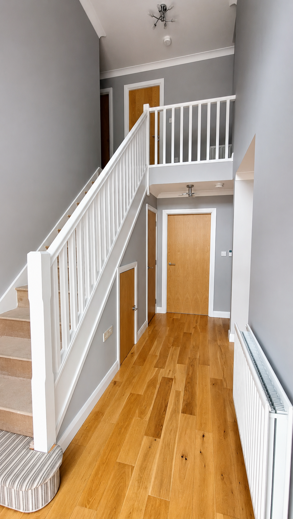 Painted staircase in Bangor County Down